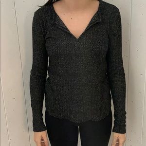 Socialite LS waffle shirt. XS from Nordstrom.